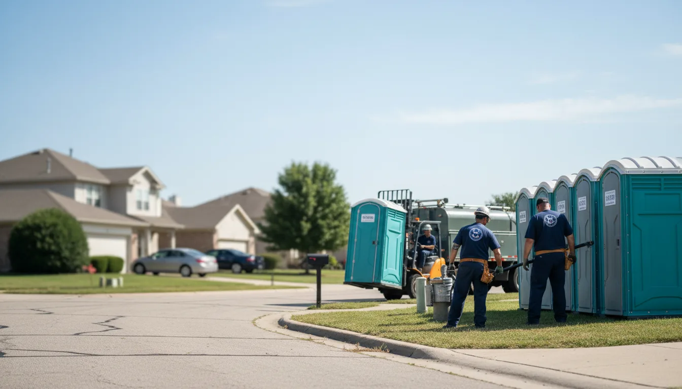 Porta Potty Rental in Bentley, KS near me